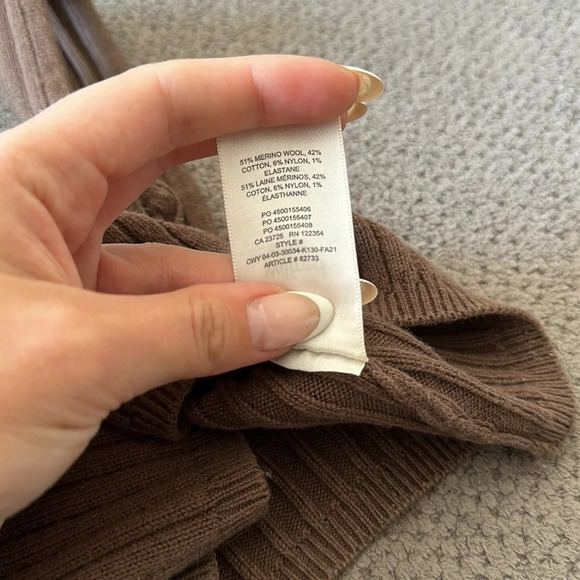 Aritzia Wilfred Ribbed Wool Top - Picture 8 of 8